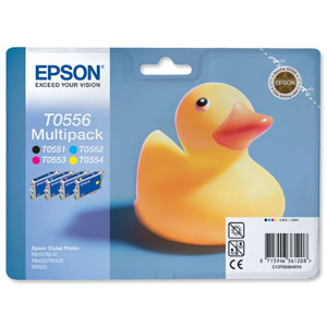 Epson Photo Pack 4 Ink Cartridges for R420-425 Ref T055640AO