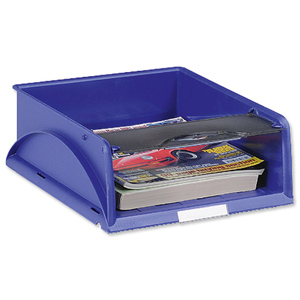Leitz Sorty Letter Tray A4 W253xD326xH76mm Blue Ref 5231-00-35