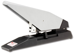 Rexel Giant Stapler Throat 95mm Grey and Burgundy