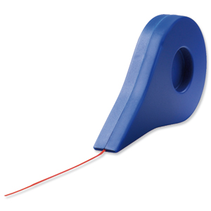 Nobo Adhesive Gridding Tape Red 1.5mmx10m Ref 1901119
