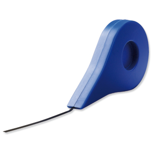 Nobo Adhesive Gridding Tape Black 3mmx10m Ref 1901122
