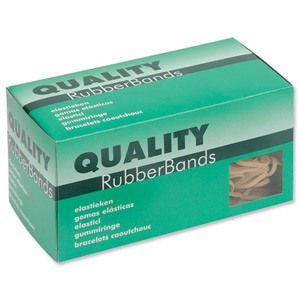 Quality Rubber Bands Assorted Sizes Ref AR24545 [Box 0.454kg]