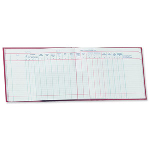Guildhall Wages and Salaries Book 18 Employees 54 Weeks 149x203mm Ref 202HZ