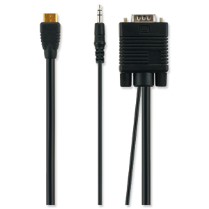 Philips Component VGA cable for PC Connection 1 Metre Length Ref PPA1250