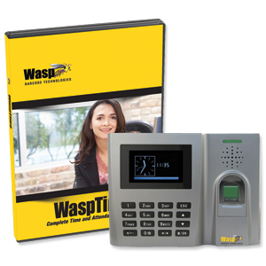 Wasp Time V6 STD Time and Attendance System Biometric Clock Solution Ref 633808551469