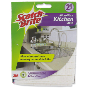 Scotch-Brite Kitchen Cloth Ref GN030122313 [Pack 2]