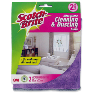 Scotch-Brite Dusting Cloth Ref GN030122008 [Pack 2]