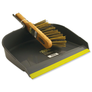 Bentley Dustpan and Brush Heavy Duty Large Ref SPCP0014SET