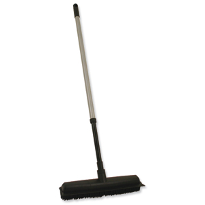 Bentley Rubber Broom and Squeegee with Telescopic Handle Ref SPCRB01