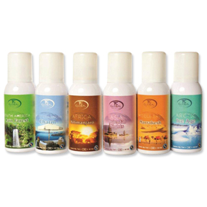 Rubbermaid MB3000 Global Mix Fragrance Refill 75ml Ref R0260698 [Pack 6]