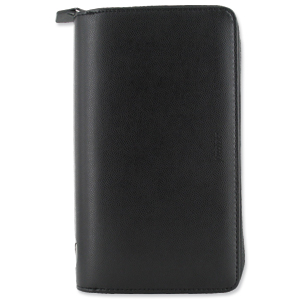 Filofax Pennybridge Personal Organiser Compact Black Ref 028028