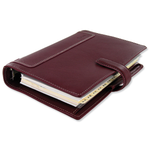 Filofax Holborn Personal Organiser for Paper 95x171mm Personal Wine Ref 425124
