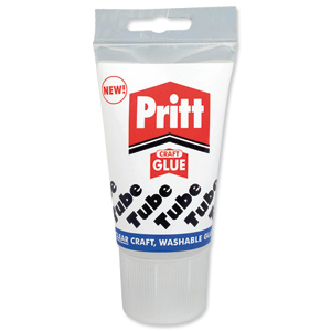 Pritt PVA Glue Transparent Washable 135ml Ref 830199