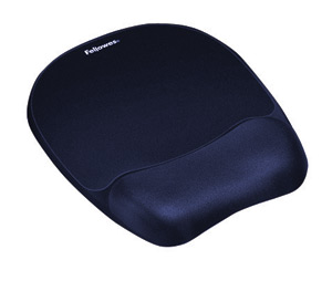 Fellowes Memory Foam Mousepad Wrist Support Blue Ref 9172801 Ident: 740A