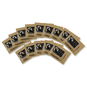 Fairtrade Sugar Sachets Brown Demerara Ref A03621 [Pack 1000]