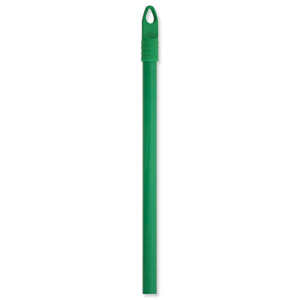 Bentley Broom Handle Aluminium 1200mm Green Ref BH413/EGG