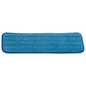 Rubbermaid Wet Mop Head Microfibre for Pulse Mop 40cm Ref Q477-58 [Pack 10]