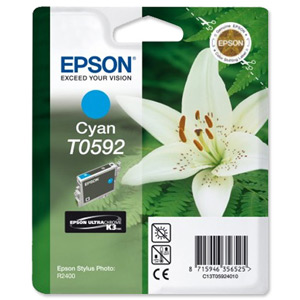 Epson Inkjet Cartridge Cyan for Epson Stylus R2400 Ref T059240