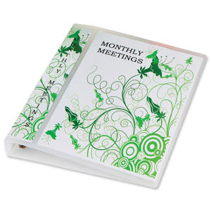 Elba Polyvision Maxi Presentation Binder Polypropylene 4 D-Ring 30mm Clear A4 Ref 100080798 [Pack 10]