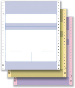 Communisis Pegasus Compatible Invoice and Purchase Order 3 Part W241xH279mm Ref DUKPE018 [Box 500]
