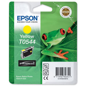 Epson Inkjet Cartridge Page Life 400pp Yellow Ref T054440