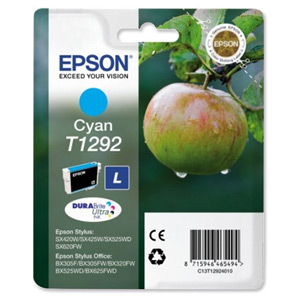 Epson Inkjet Cartridge L Capacity 7ml Cyan Ref C13T12924011