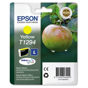 Epson Inkjet Cartridge L Capacity 7ml Yellow Ref C13T12944011