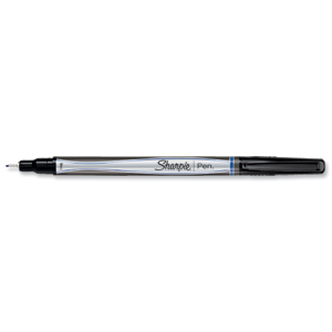 Sharpie Fineliner Pen Ultrafine 0.8mm Tip 0.4mm Line Blue Ref S0921690 [Pack 12]