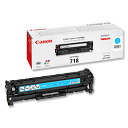 Canon CRG718C Laser Toner Cartridge Page Life 2900pp Cyan [for LBP7200CDN] Ref 2661B002
