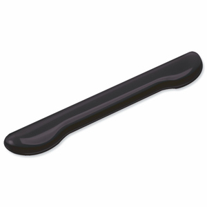 Compucessory Keyboard Wrist Rest Non-skid Easy-clean Soft Gel Black Ref GL100K