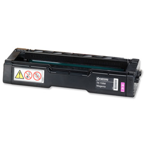 Kyocera Laser Toner Cartridge Page Life 6500pp Magenta Ref TK150M