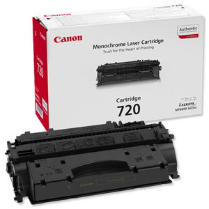Canon 720 Laser Toner Cartridge Page Life 5000pp Black Ref 2617B002