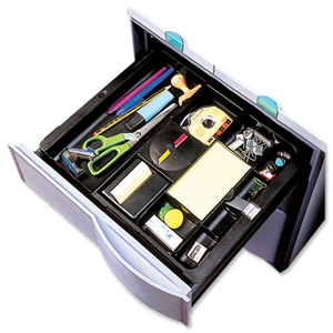 Drawer Tray 253-405x297x40mm Black