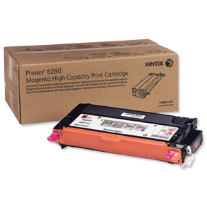 Xerox Laser Toner Cartridge High Yield Page Life 5900pp Magenta Ref 106R01393