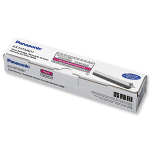Panasonic Laser Toner Cartridge Page Life 4000pp Magenta Ref KXFAT507X Ident: 829L