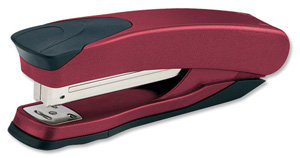 Rexel Taurus Stapler Full strip Throat 90mm Metallic Red