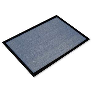 Indoor Entrance Mat Hard Wearing 800x1200mm Grey