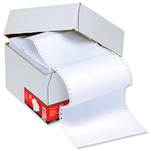 5 Star Listing Paper 1-Part 60gsm 11inchx216mm Plain [2000 Sheets]