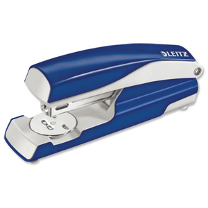 Leitz 5502 Half Strip Stapler Throat 60mm Blue