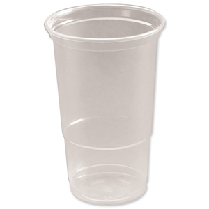 Tumbler CE Marked Polypropylene Tumbler Pint [Pack 50]