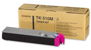 Kyocera Laser Toner Cartridge Magenta Ref TK-510M