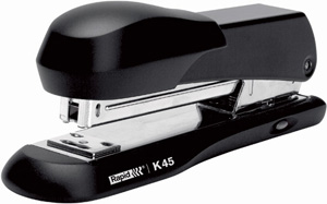 Rapid Classic K45 Three Quarter Strip Stapler 70mm stapling depth Black Ref 23888200
