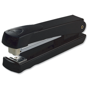 Rexel Aquarius Stapler Full Strip Throat 90mm Black