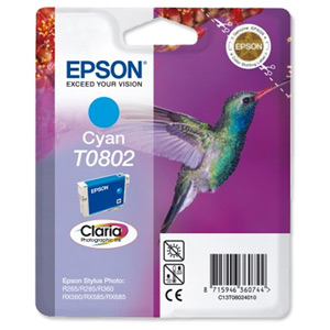 Epson Inkjet Cartridge Photo Cyan Ref T08024011