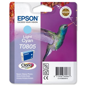 Epson Inkjet Cartridge Photo Light Cyan Ref T08054011