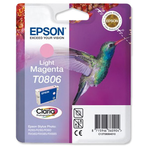 Epson Inkjet Cartridge Photo Light Magenta Ref T08064011