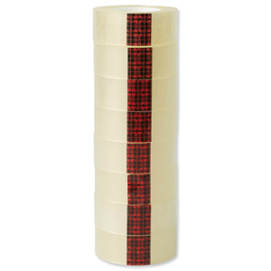 Scotch Easy Tear Transparent Tape 19mmx33m Ref ET1933T8 [Pack 8]