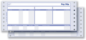 Communisis Sage Compatible Pay Advice with NCR File Copy 2 Part Ref DUKSA004 [Pack 1000]