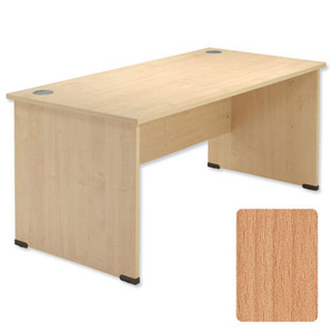 Sonix Classic Desk Rectangular W1400xD800xH725mm Beech Ref 35