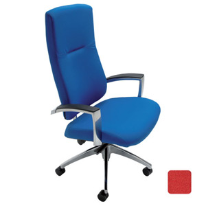 Adroit Vie Executive Armchair Synchro-tilt High Back H740mm W520xD550xH430-540mm Wine Ref 2760-4